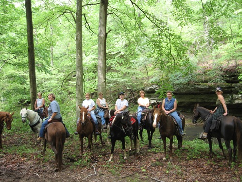 Shawnee National Forest Trail Ride: Fundraiser for St