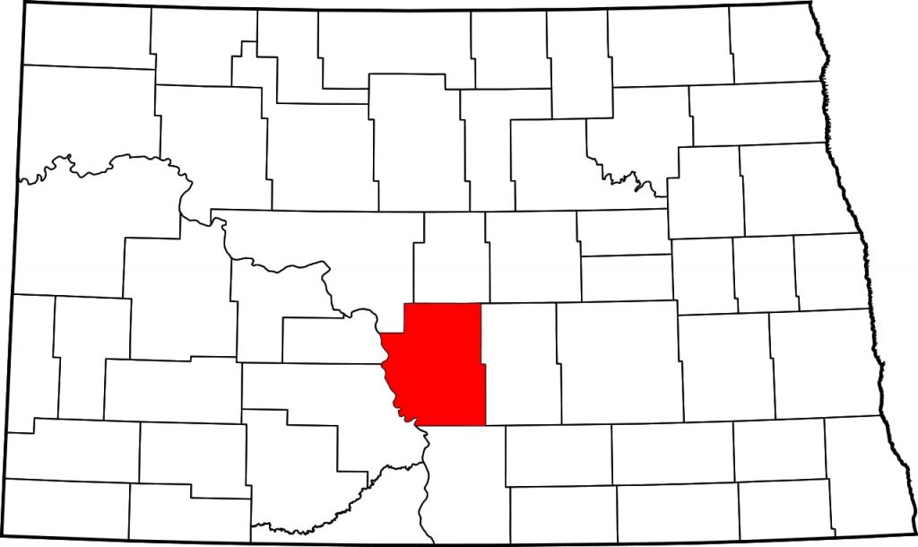 Burleigh County, North Dakota, where a horse has EHM