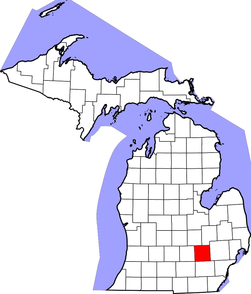 Livingston County, Michigan, where a horse has West Nile virus