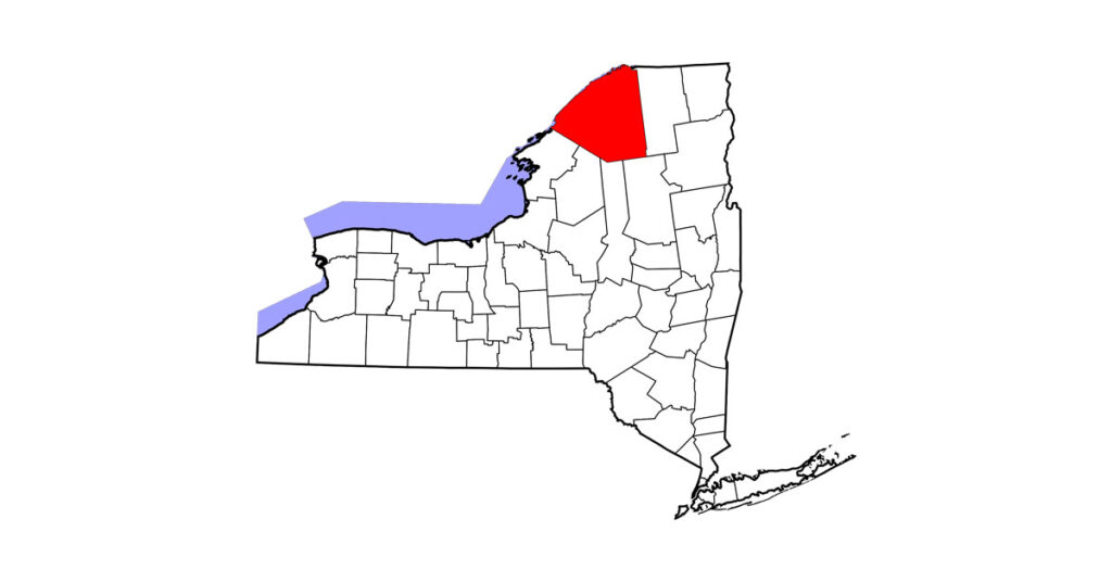 An unvaccinated horse in St. Lawrence County, New York, was confirmed positive for EEE and was euthanized. 