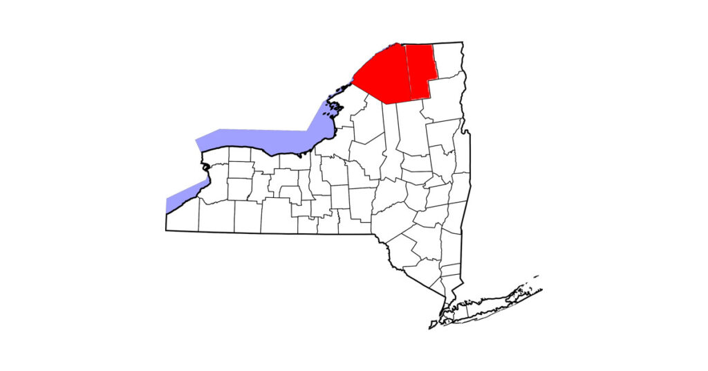 Two horses in New York, located in St. Lawrence and Franklin counties, were confirmed positive for EEE and were euthanized.