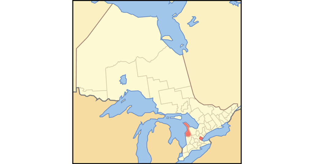 Four horses in Ontario, located in the Regional Municipality of Halton and Bruce County, are positive for strangles, and two additional cases are suspected.