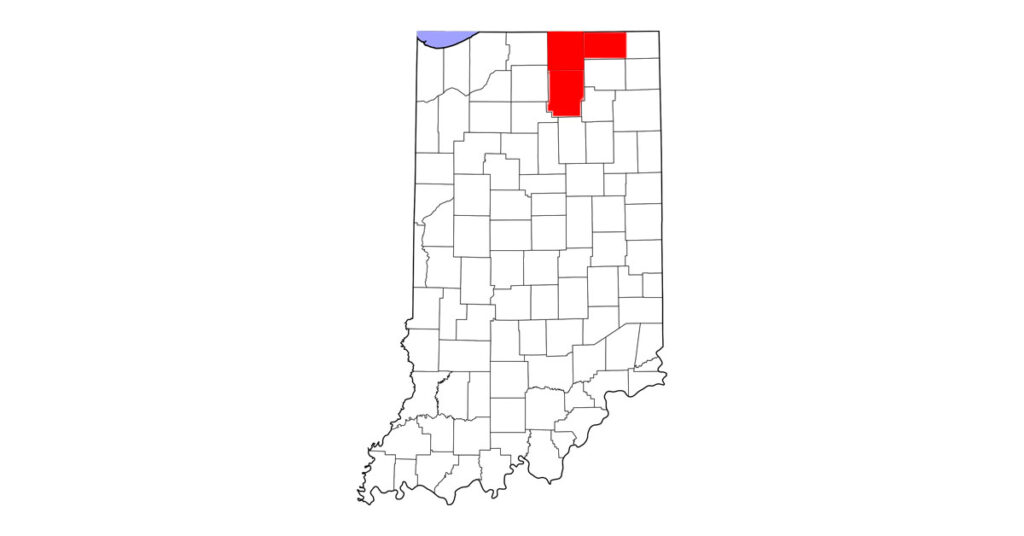 Six horses across four premises in Elkhart, Kosciusko, and LaGrange counties, Indiana, have been confirmed positive for EHV-1.