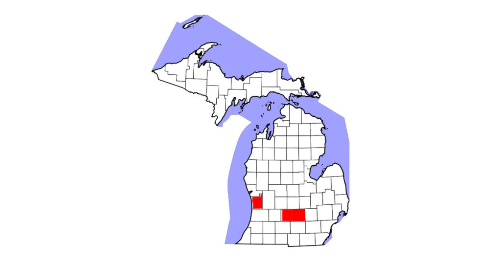 Equine strangles cases have been confirmed in Ingham, Eaton, and Ottawa counties, Michigan. 