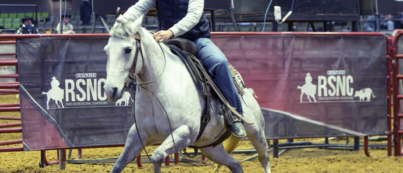 Cloraldo Leal Jr San Antonio Stock Show & Rodeo ranch sorting Cinch RSNC 2025