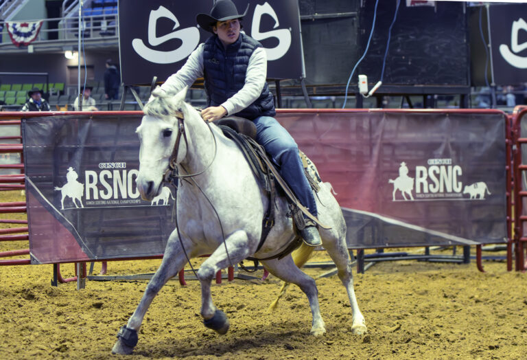 Cloraldo Leal Jr San Antonio Stock Show & Rodeo ranch sorting Cinch RSNC 2025