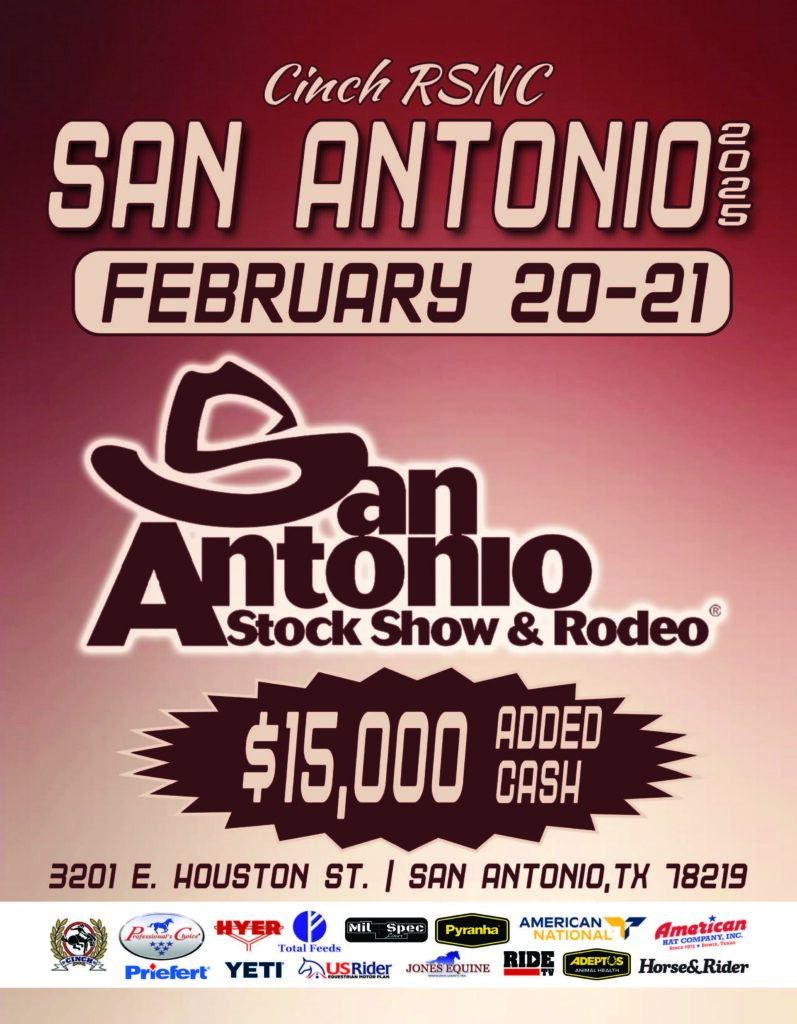 San Antonio Cinch RSNC Ranch Sorting Flyer
