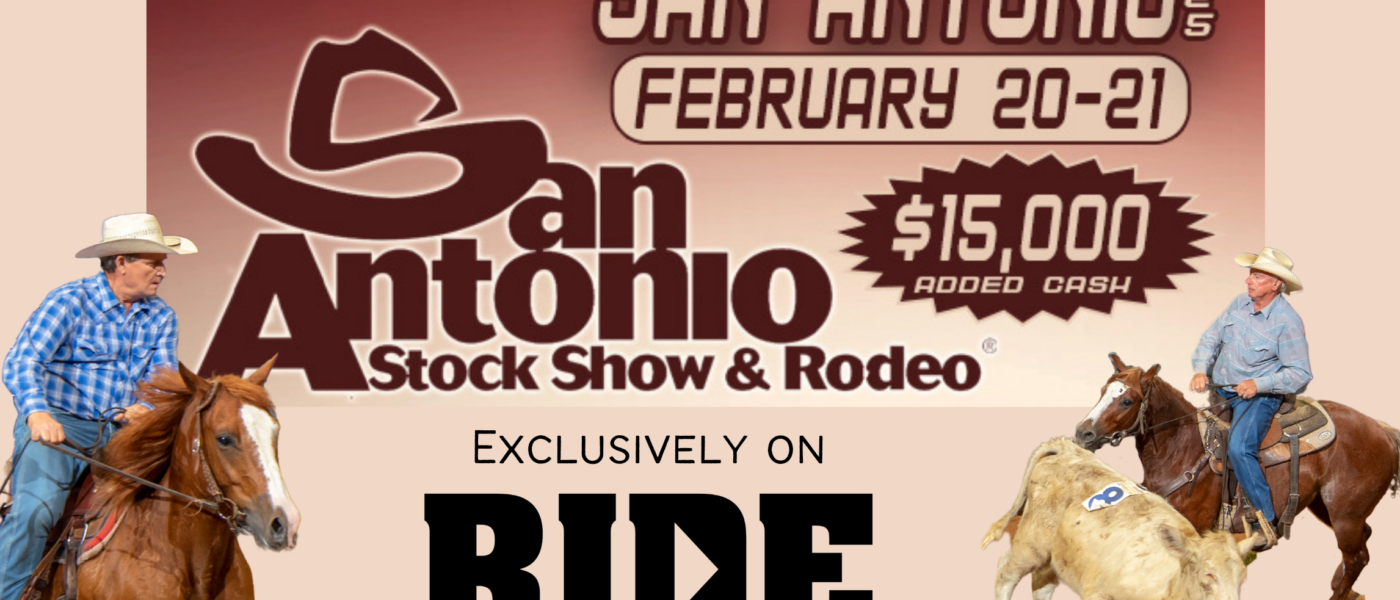 San Antonio Cinch RSNC ranch sorting Live on Ride TV
