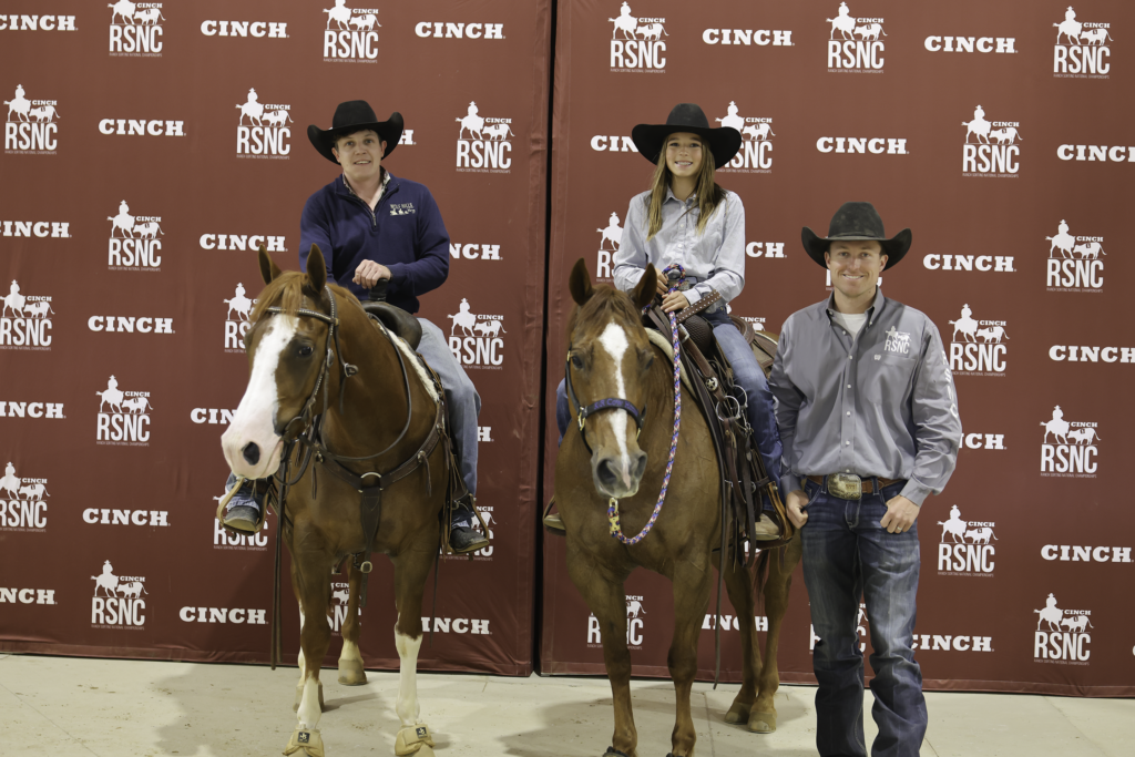 Tanner Kieth and Harper Grace Pierce Cinch RSNC Northeast Regional ranch sorting Ohio