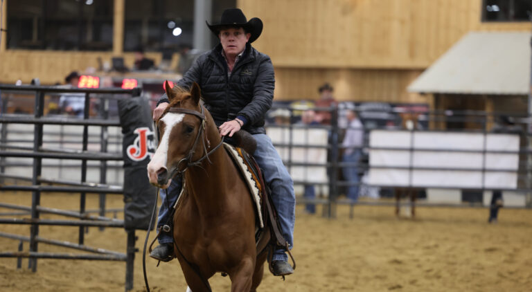 Tanner Keith Cinch RSNC April 2025 Ohio ranch sorting at Garwood