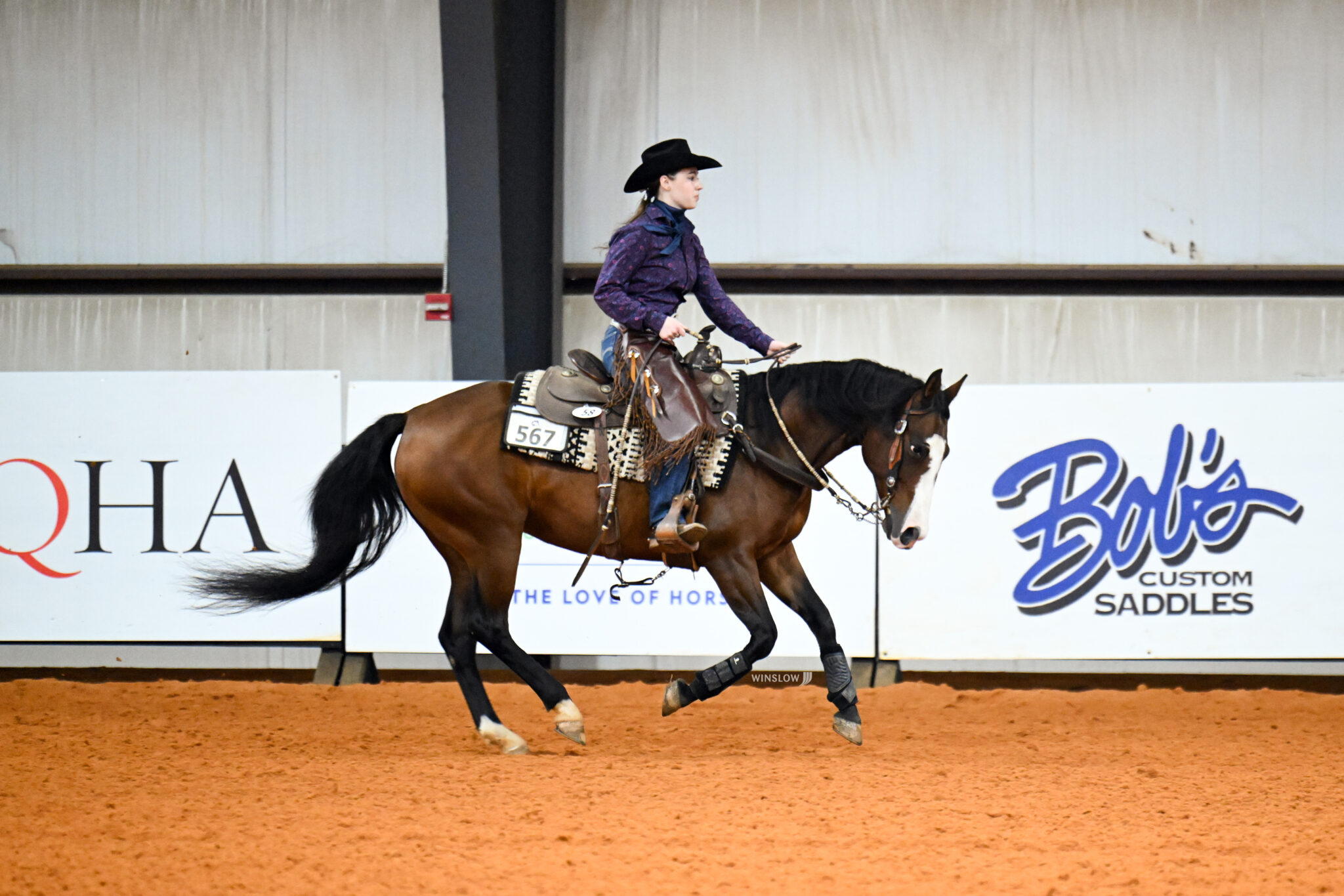 Whatbis Ranch Riding Class Competing in Ranch Riding at IHSA Nationals - Horse&Rider