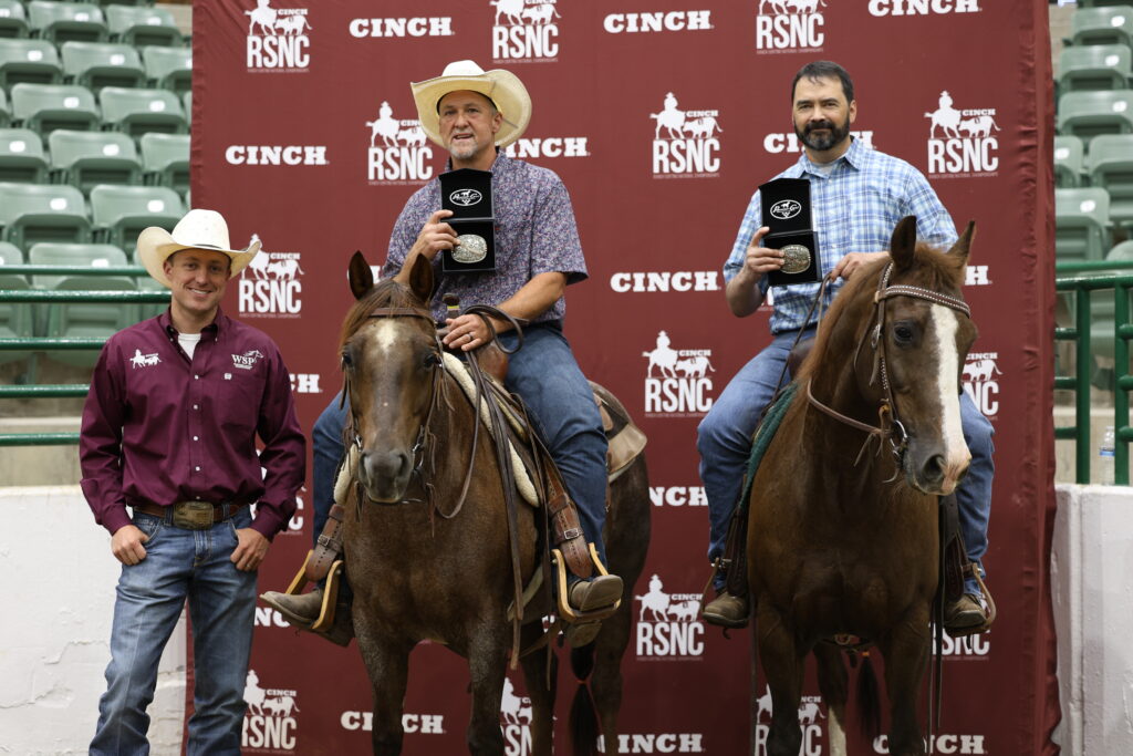 Scott Finley and Mike Bloom Cinch RSNC Reno Rodeo Ranch Sorting 2025