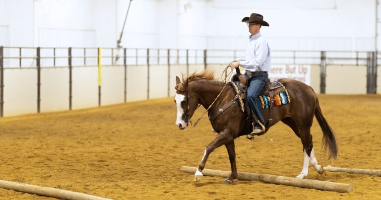 Cody Crow_ranch trail lope poles_RIDE TV