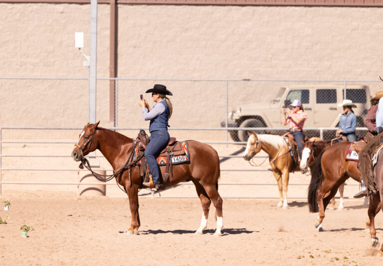 Videoing_Cell phone_AZ Sun Circuit_KZ Photo