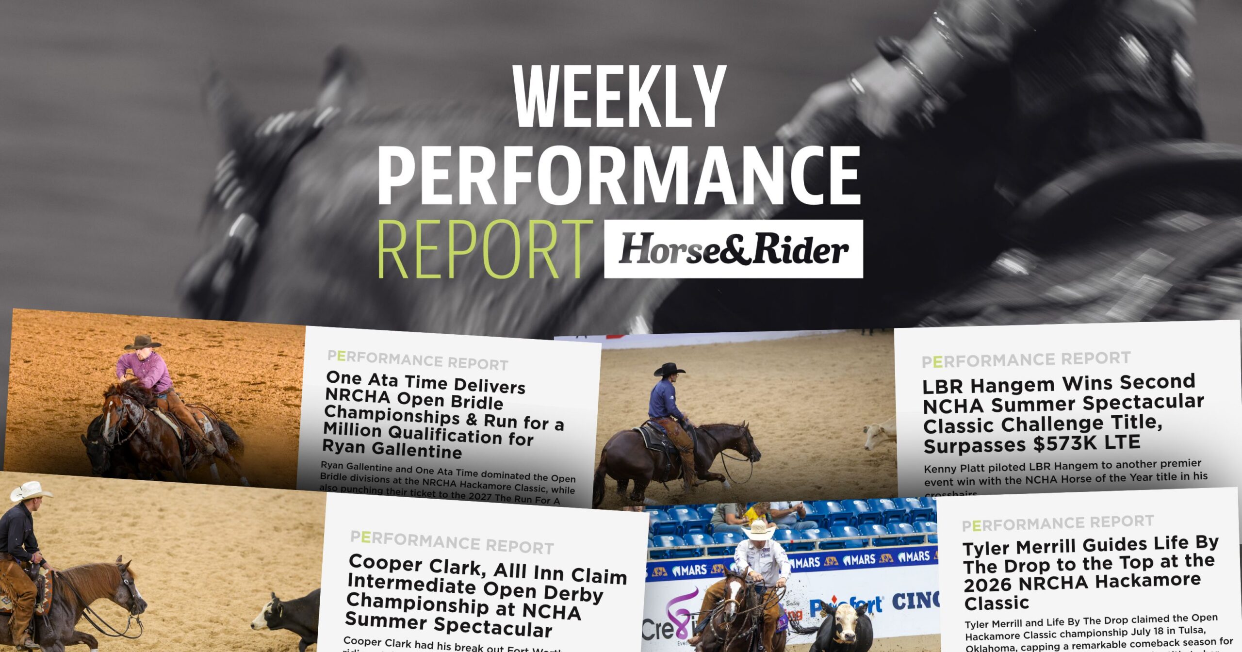 weekly performance report_hackamore classic_summer spectacular